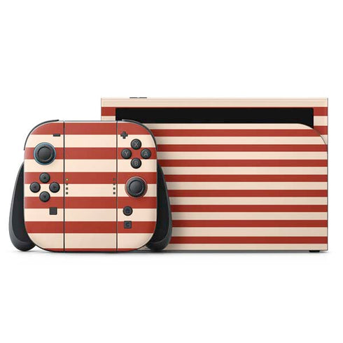 Neutral Stripes Nintendo Skins